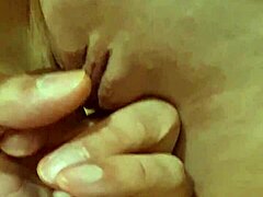 blonde couple has orgasm with farting fetish at home