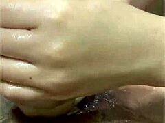 Oily handjob turns wild with my curvy neighbor. Who knew her hairy pussy could get so wet?