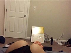 Nerdie Chocolate Teen Sucks Cock