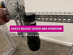 lap dancer performing as the world's best sex machine