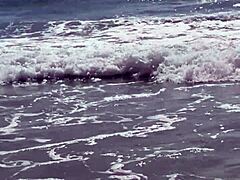 actor alexey panin, sugarnadya, and busty girlfriend hit san diego nudist beach. wild antics ensue.