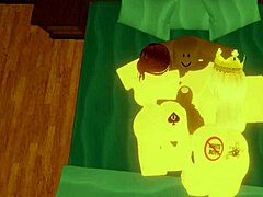 Robloxian Big Black Cock Fucks Two Snowbunnies In Bed