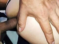 The skinny milf feels emotional about her tight ass