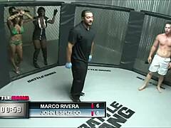 i love how mulani rivera takes hot sperm on her big tits, it's so passionat.