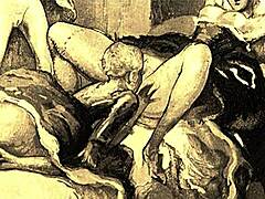 Hey, isn't this vintage erotic art stunning?