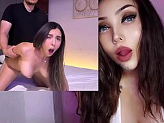 Busty Latina brunette gets creampied in POV while cheating on her boyfriend