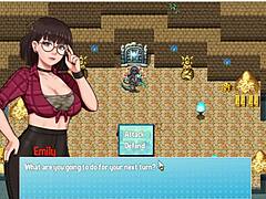 House Chores With Maid In Cartoon Style.