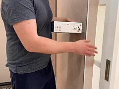 I fucked that spying courier doggystyle.