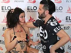 Colombian Babe Chats in Cute Casting Interview Before Spicy Room