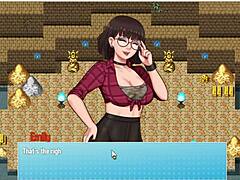 House Chores With Maid In Cartoon Style.