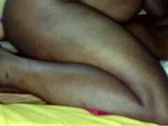 petite black teen 18+ afraid of big dick? first time with monster cock!