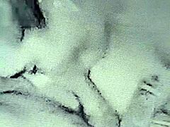 horny housewife reaches orgasm with two amateurs