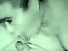 horny housewife reaches orgasm with two amateurs