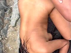 Bolt Jones and 18-Year-Old Angel Ferraz Hit Nudist Beach