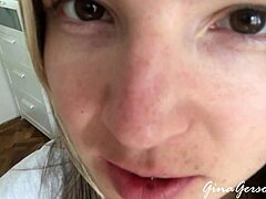 Tongue saliva dominates in wild throat fetish