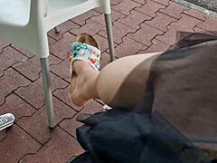 Nicoletta's awkward moments in public restrooms?