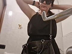 Nicoletta’s hilarious compilation of awkward public restroom moments steals the show