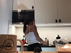 braless college girls party in thongs, tight pussies on display