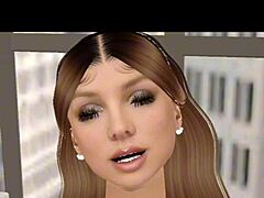 becky and kiko dive into wild imvu fun with wet shaved pussies. their lesbian licks drive pure ecstasy.