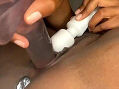 Solo Babe Screams While Fingering Her Juicy Pink Pussy Close Up In Quickie Cumshot