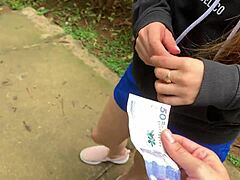 Strange Girl Trades Sex for Cash