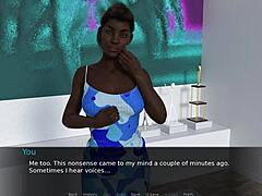 In paradise, black beauties lick shaved pussies and big tits