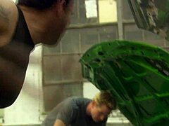 CARMEN LUVANA, HAIRLESS BLONDE MILF, LOVES GETTING HER PUSSY FINGERED