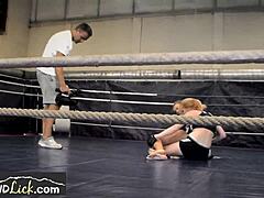 i watch european lesbian babes wrestle