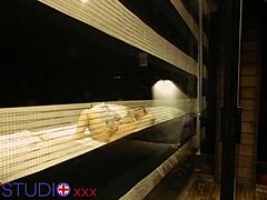 Spy on your teen neighbor's big ass as she fingers herself to orgasm.