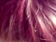 Does this thick redhead take that big black cock?