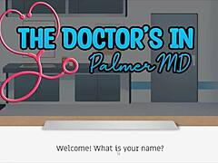 Docteur examine la patiente à l'hosto en mode coquin