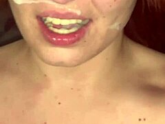 Facials Compilation Featuring Sexy Mature Milfs and Redheads Taking Cum in Mouth and Face Shots.