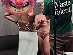 Veronica's first tattoo dick is animal!