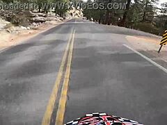 Descriptive downhill road cycling on Mt Whitney