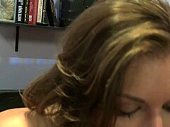 why is this good girl screaming during threesome?