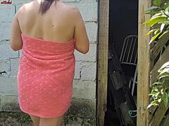 Hey, can you fix my shower? I'm just in a towel, will pay with sex!