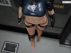 3d drone masturbation scene