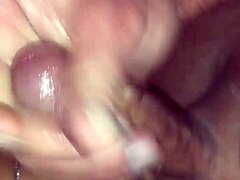 Ball Licking Leads To Cum On Tits