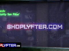 Jenna Starr and Khloe Kingsley get dominated in this shoplyfter scene.