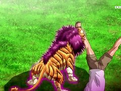 In Yariko Underworld ep2, the anime hentai features hardcore anal and creampie