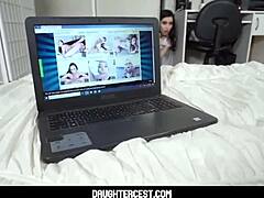 cute latina teen aria lee gets fucked by stepbrother in pov after crush reveal