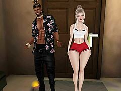 Wow, That Big Ass with BBC in the Shop!