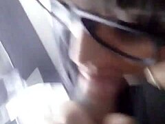 my stylist gives me a blowjob in the salon