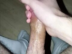 Beautiful Tattooed Woman Rides Muscular Black Man at Sunset