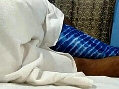 Indian MILF Cheating Wife Fucked By Husband's Friend In Hotel!