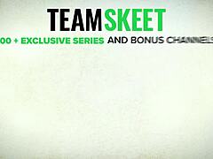 Luring stepbrother's best friend into bed for naughty acts