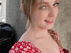 City Girl Fucks Farmer With Big Tits!