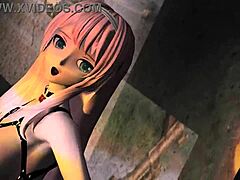 Megurine Luka in nude bondage mod