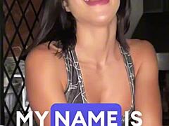 Petite 18yo Latina gags hard on casting deepthroat. Cum fills her mouth.