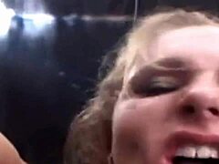 Sexy Lady Gets Hard Fucking In Quickie Group Sex